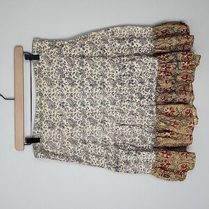 Kuhl Womens Printed Tiered Ruffle Hem Skirt